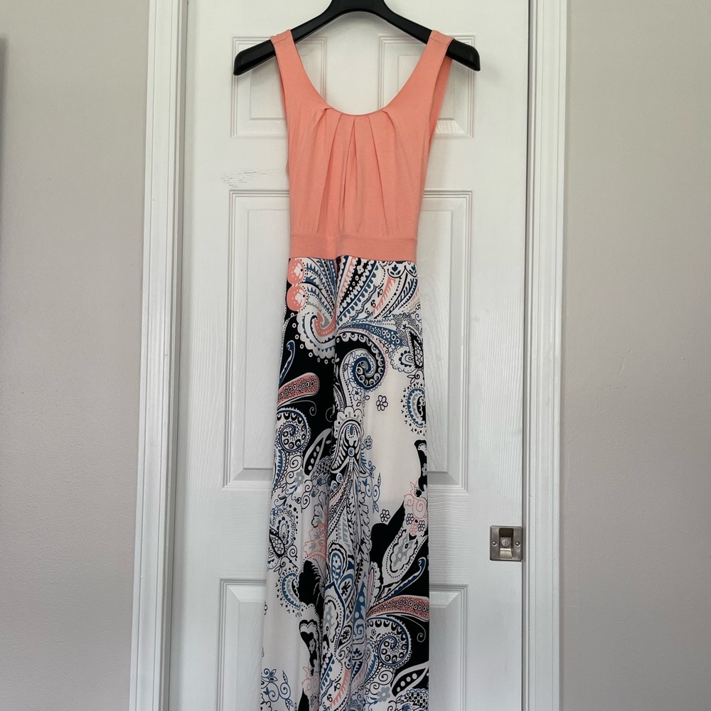 ModCloth Peach Maxi